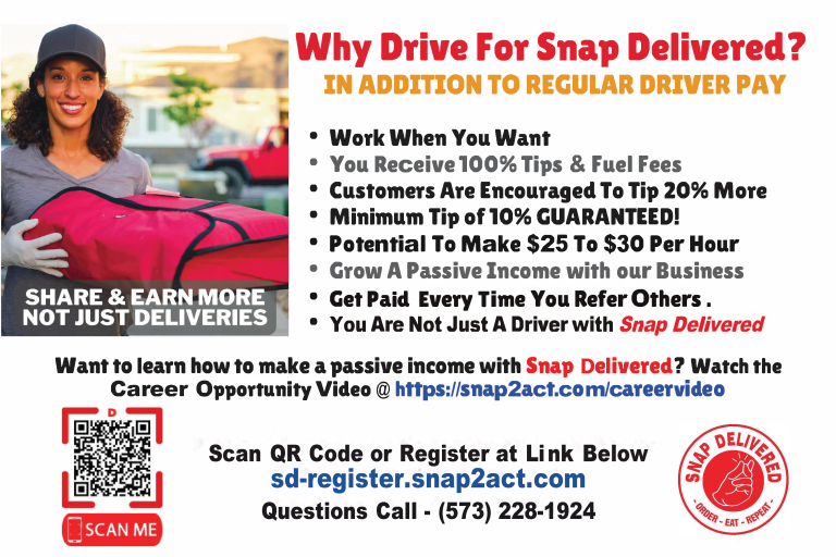 Flyer lWhy Drive For Snap - Jimmie's - Image